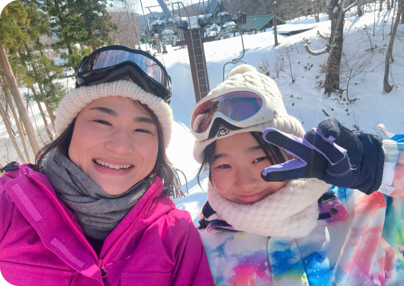 休日を楽しむスタッフ
